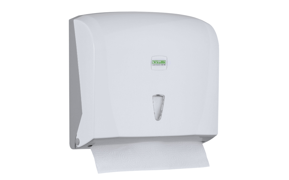 C-V Kağıt Havlu Dispenseri Kapasite 300 Havlu  (White)